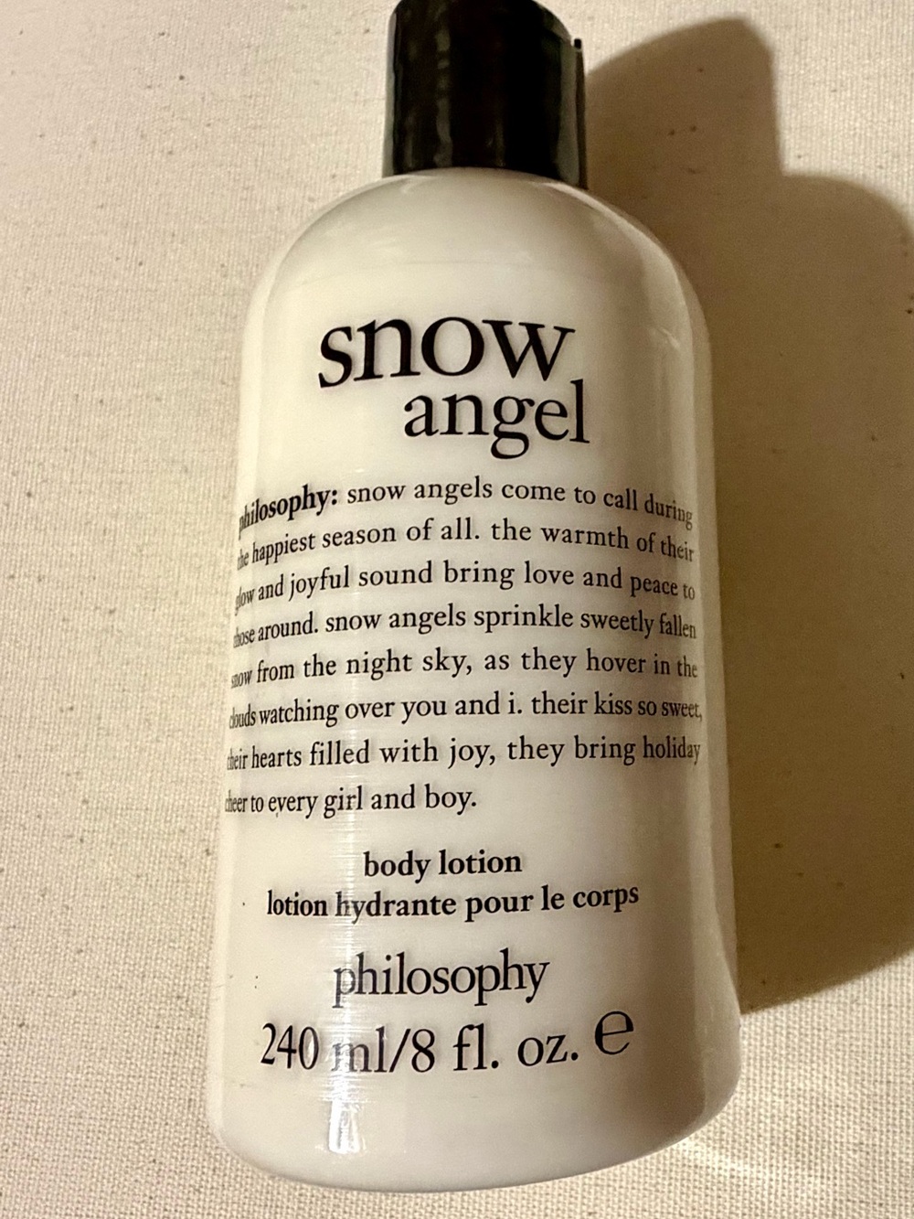 New philosophy Snow Angel Body Lotion - White